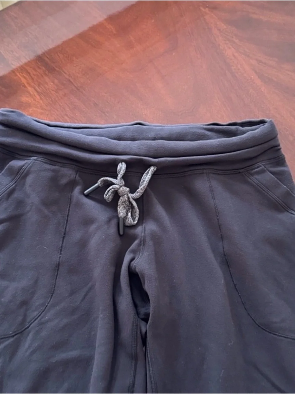 Lululemon Black Drawstring Jogger Pants - Picture 7 of 16